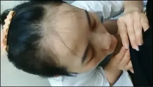 Em ghệ quảng nam lén lút bú mút cho anh người yêu trong phòng tắm